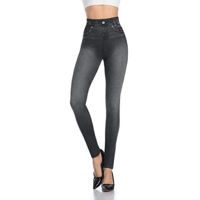 Calça Legging-Jeans Polished