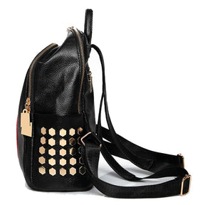 Bolsa Mochila de Couro Feminina
