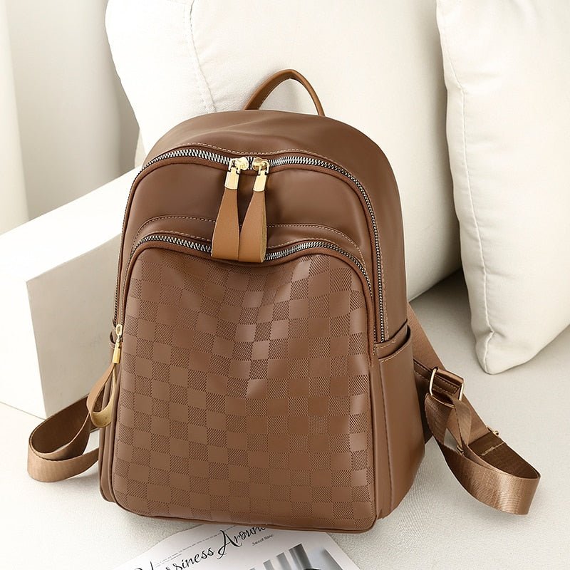 Mochila de Couro Feminina