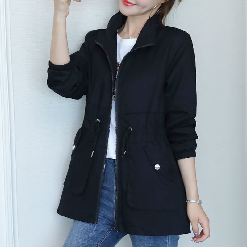 Jaqueta Feminina Casual com Regulador Ethereal