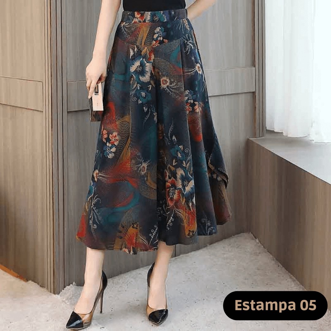 Calça Pantalona de Alfaiataria Timeless