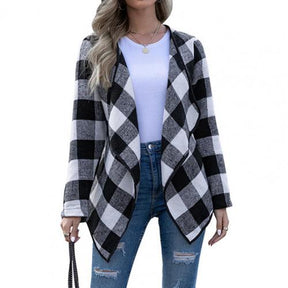 Casaco Kimono Feminino Xadrez Illusion