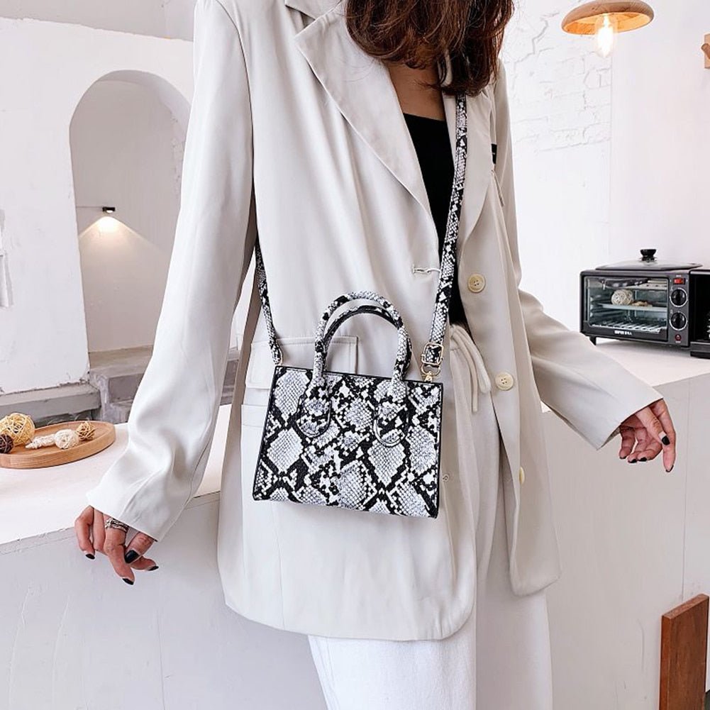 Bolsa de Couro Animal Print