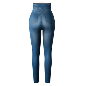 Calça Legging-Jeans Polished