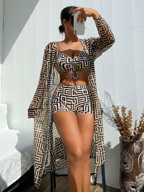 Conjunto de Biquíni 3 Peças Olivia