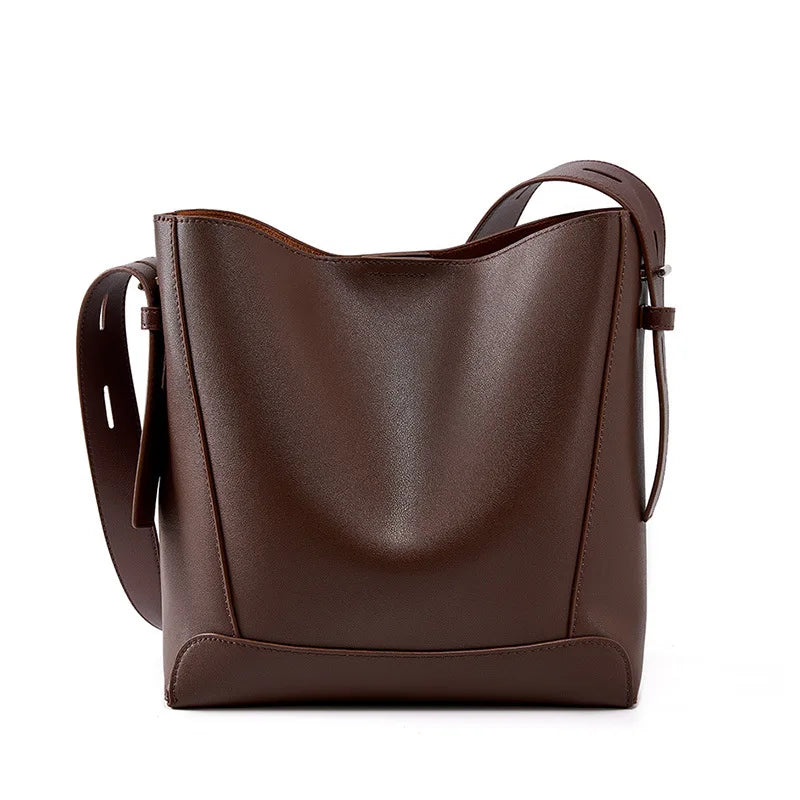 Bolsa Feminina de Ombro em Couro - Modelo Casual Premium