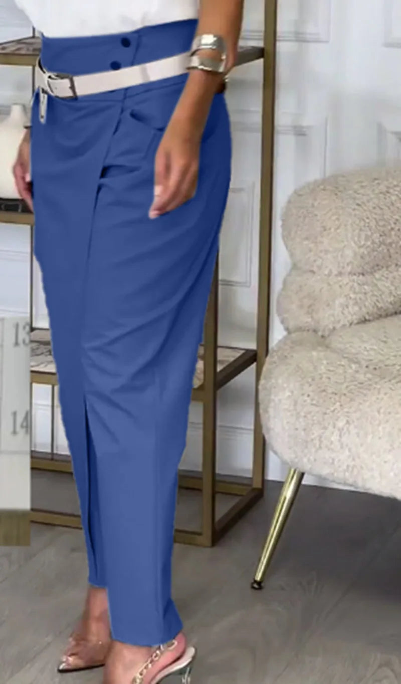 Calça Feminina Social Com Saia