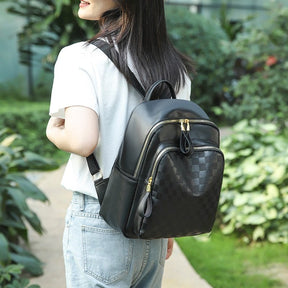 Mochila de Couro Feminina