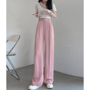 Calça Casual de Alfaiataria Slacks