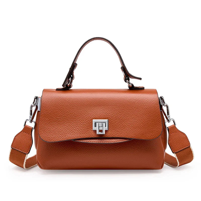 Bolsa Feminina Crossbody de Couro