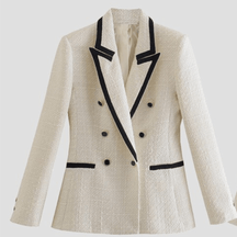 Blazer Feminino Casual de Lã Elegance