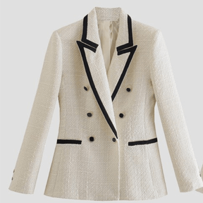 Blazer Feminino Casual de Lã Elegance