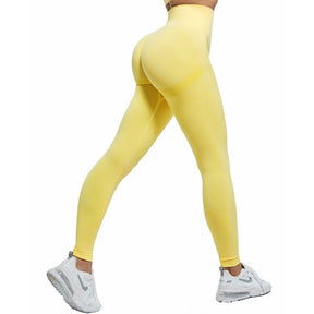 Calça Legging Cintura Alta Sem Costura Trousers