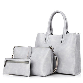 Kit de Bolsas Femininas de Couro