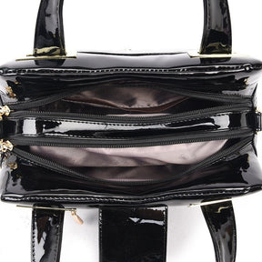 Bolsa Feminina de Couro Casual de Luxo