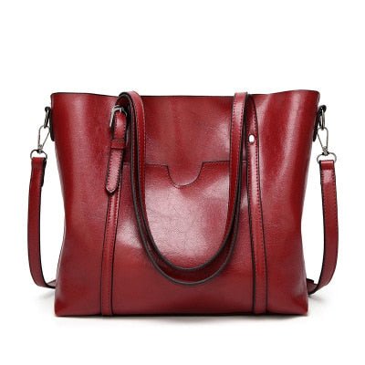Bolsa Feminina de Couro Saco