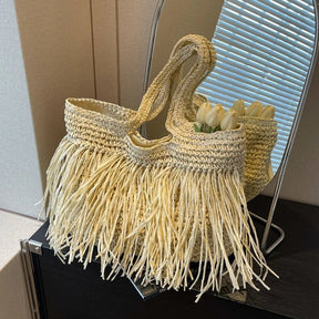 Bolsa de Palha e Franjas Lory