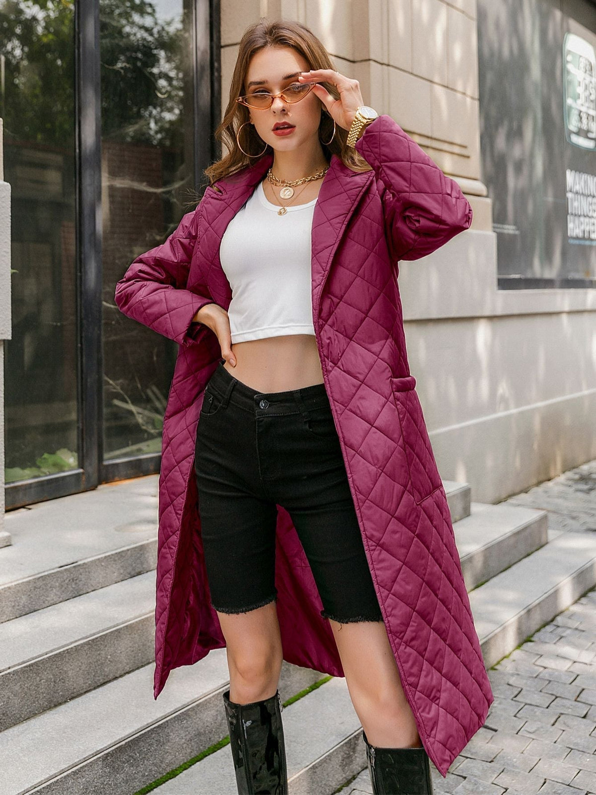 Casaco Feminino Parka Alongado Labyrinth