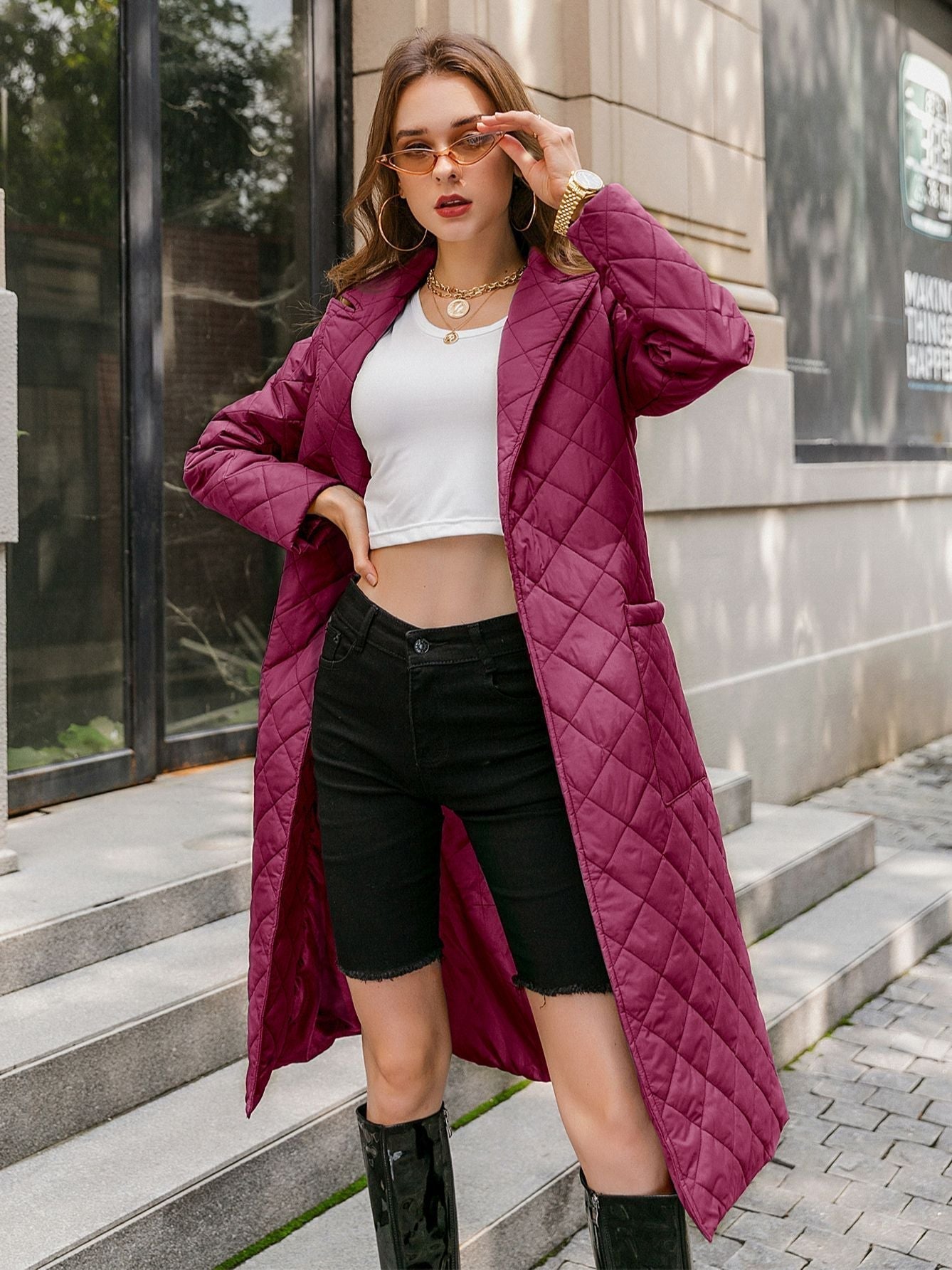 Casaco Feminino Parka Alongado Labyrinth