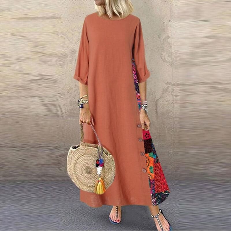 Vestido Longo Vintage Mirage